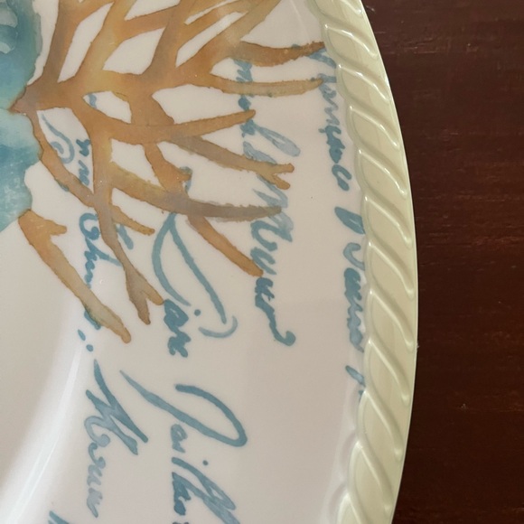 Melamine set - platter and bowls. - Picture 2 of 5